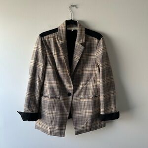 Ella Moss plaid blazer jacket